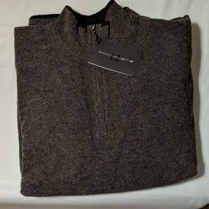 Half zip sweater - taupe
